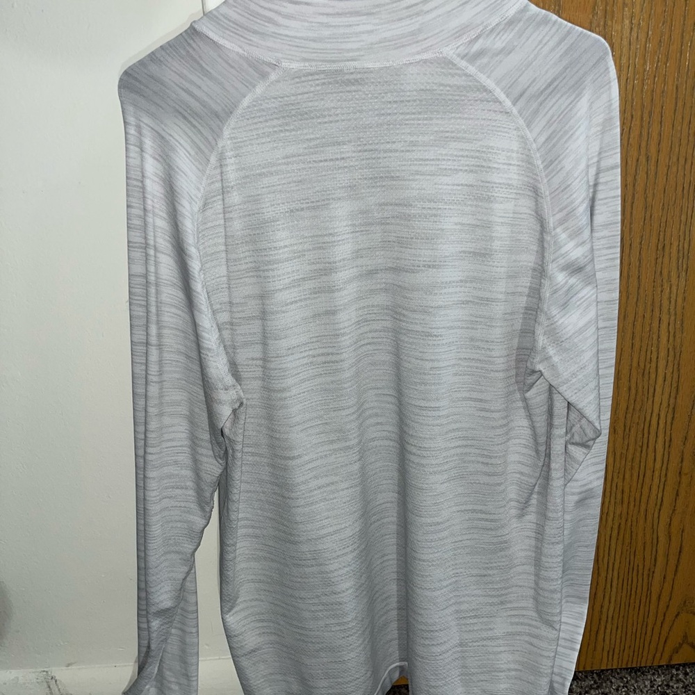 Fabletics White Quarter-Zip Pullover - image 3